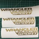 Set of 2 Fender Replacement Decal | JL 2018 2019 Sport Decals Set of 2 Fender Replacement Decal | JL 2018 2019 Sport Decals