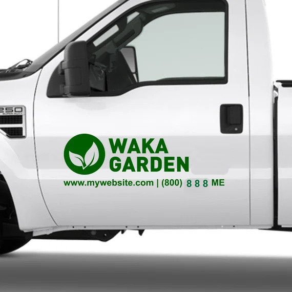 Custom Vinyl Door Stickers