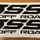 TSS OFF ROAD DECAL STICKER For Car , BK MATT (SET) TSS OFF ROAD DECAL STICKER For Car , BK MATT (SET)