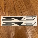 ZR2 Decals Chevy Colorado Bedside Truck Sticker, contour cut (set) BLACK