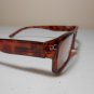 Georgio Caponi Reading Glasses Mens Spring Hinged GC Logo Accent +2.00 Brown J7