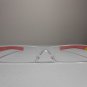 Reading Glasses Lightweight Rimless Frameless Frosted Pink & Tube Case +3.00 Q7