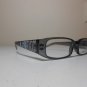 D'amor Reading Glasses Electroplated Logo on Sides Spring Hinged +1.25 Gray J5