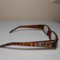 D'amor Reading Glasses Electroplated Logo on Sides Spring Hinged +2.00 Browns J5
