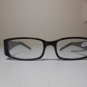 D'amor Reading Glasses Electroplated Logo on Sides Spring Hinged +2.25 Black J5