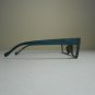 Georgio Caponi Reading Glasses Unique Retro Wood Look Dark Gray & Blue +2.25 X11