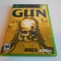 Gun Xbox 2005 Game Manual Case & Artwork Included SHIPS FREE