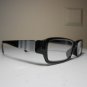 Cheetah Reading Glasses Black & Metallic Silver Color on Sides +1.00 NICE P5