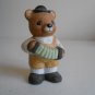 Homco Home Interiors Bear Figurine Playing the Accordion #1406 SHIPS FREE