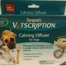 NEW Sergeants Vetscription Calming Diffuser For Dogs 1 Diffuser + 1.5oz Bottle