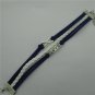 Europen Retro Anchor Love Eight Handmade Infinity Bracelet