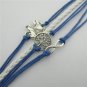 Europen Retro Elephant Handmade Infinity Bracelet