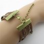 Europen Retro Harry Potter the Dove of Peace Owl Handmade Infinity Bracelet