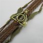 Europen Retro Harry Potter the Dove of Peace Owl Handmade Infinity Bracelet
