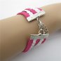 Europen Retro Heart Handmade Infinity Bracelet