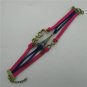 Europen Retro Love Eiffel Tower Handmade Infinity Bracelet