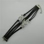 Europen Retro Love Heart Handmade Infinity Bracelet