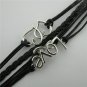 Europen Retro Love Heart Handmade Infinity Bracelet