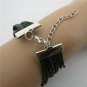 Europen Retro Love Heart Handmade Infinity Bracelet
