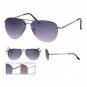 In Style Semi Rimless Metal Framed Unisex Classic Aviator Sunglasses UV400 Retro