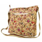Ladies Owl Print Canvas Cross Body Satchel Fashion Shoulder Bag College School