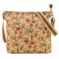 Ladies Owl Print Canvas Cross Body Satchel Fashion Shoulder Bag College School
