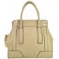 Ladies Classic Style Extra Large Beige Fashion Handbag