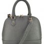 Large Grey Floral Flower Print Designer Inspired Ladies Handbag + FREE GIFT