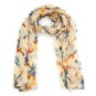 Multicoloured Bird Printed Summer Fashion Scarf