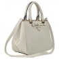 Celebrity Inspired Fashion Trend 2014 Pure White Zip Top Handbag + FREE GIFT