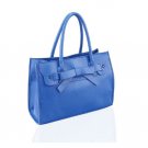 Large Blue Handheld Handbag with Bow Detail UK Stock + FREE GIFT