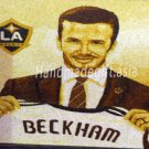 David Beckham Portrait - Vietnamese Rice Painting