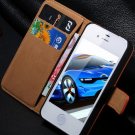 Leather case for  iphone 5 5S