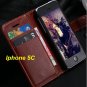 Leather case for  iphone 5c
