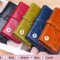 Leather wallet for women. Long designer multi-card wallet holder women leather genuine purse.