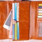 Leather wallet for women. Long designer multi-card wallet holder women leather genuine purse.