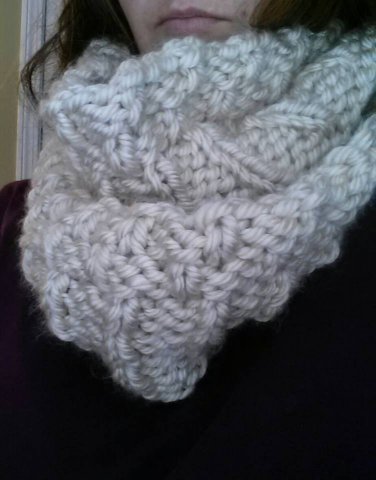 Chunky Knitted Scarf