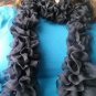 Ruffled Knit Scarf