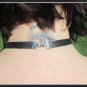 BDSM Heart shaped Aventurine gemstone Day collar -Fifty shades