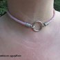 BDSM O ring slave collar - Day collar- Fifty Shades
