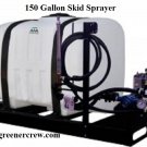 Skid Sprayer 150 Gallon with 3.5 HP Delavan Roller Pump