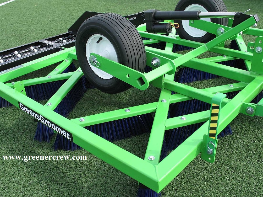 Electric Lift Synthetic Sports Turf Groomer