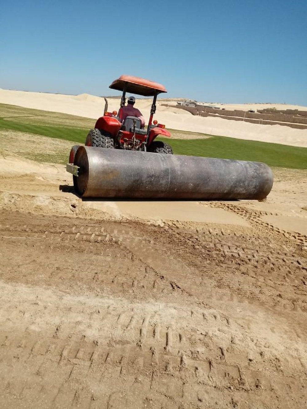 7 Ft. Turf Roller Leveling Sports Fields