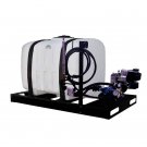 Sprayer 200 Gallon Fire/Dust Skid Sprayer with 8 Roller Delavan Pump