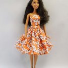 Barbie Clothes Strapless Barbie Dress  07