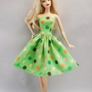 Barbie Clothes Strapless Barbie Dress  09
