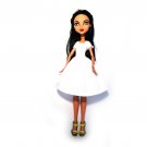 Handmade Monster High Doll Dress Cap Sleeve White