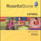 Rosetta Stone Spanish(Latin America 1-5) All 6 DVD Language Course
