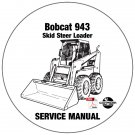 Bobcat Skid Steer Loader 943 Service Repair Manual CD