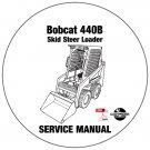 Bobcat Skid Steer Loader 440B Service Repair Manual CD